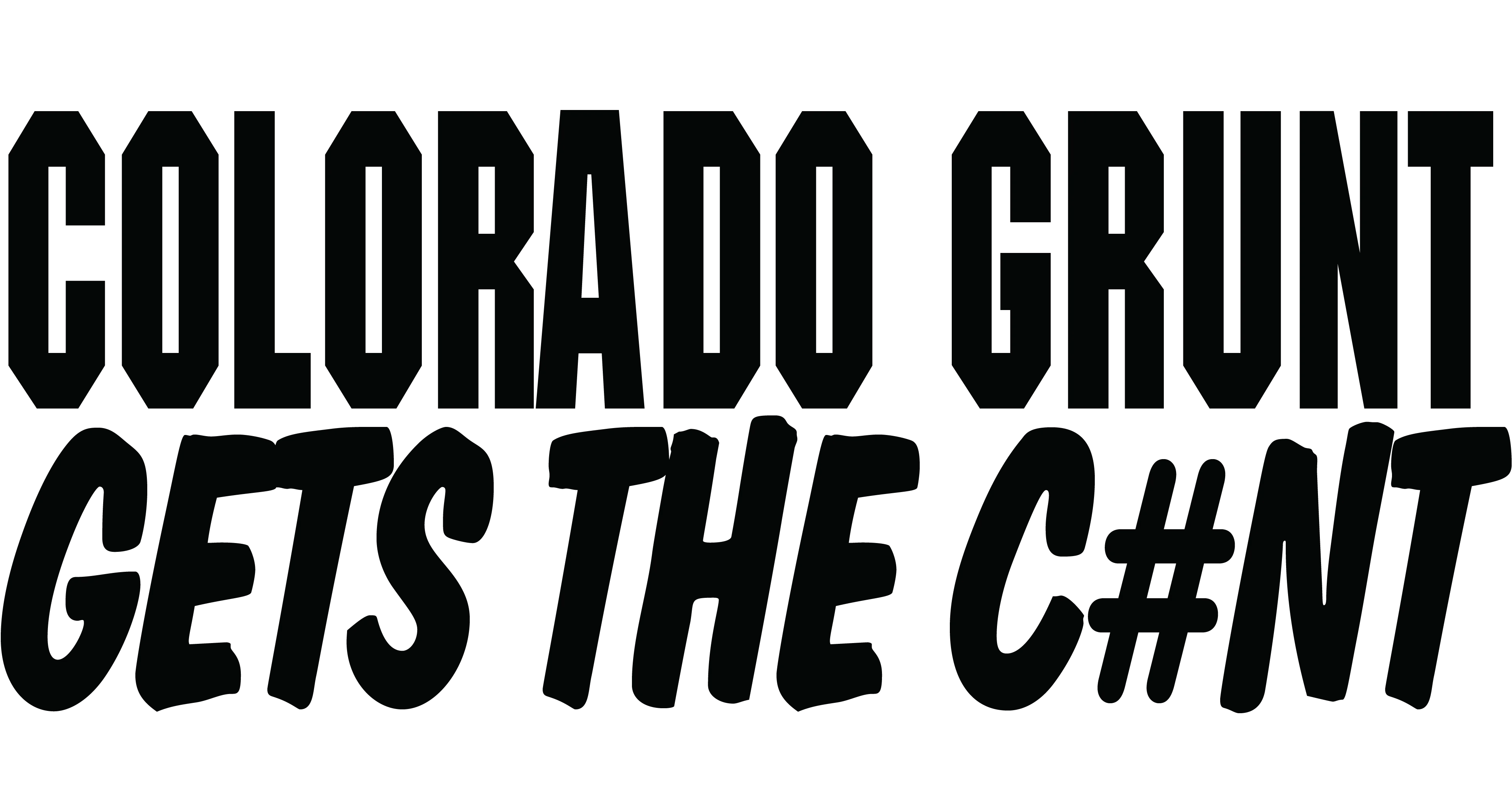 Colorado Grunt Gets The CNT