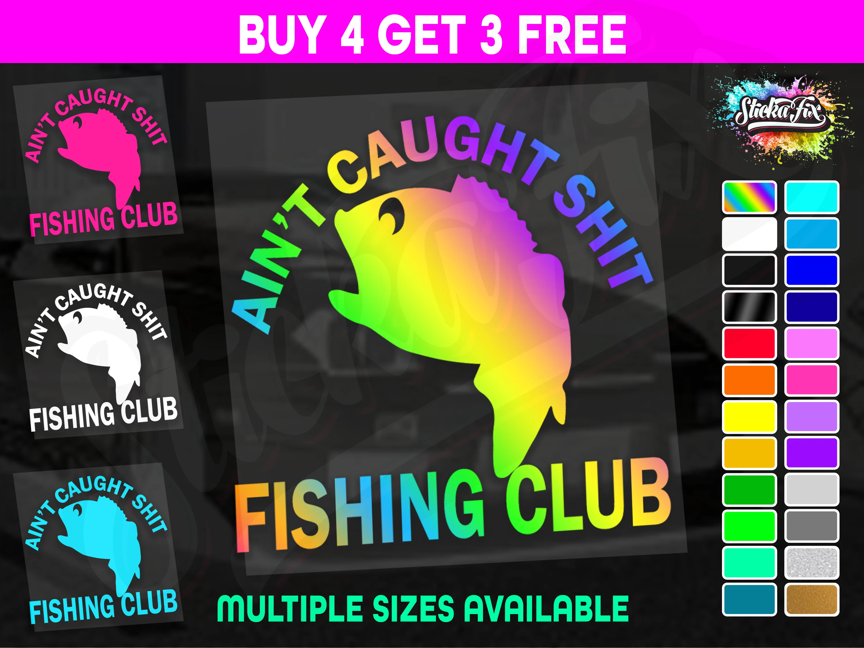 Aint Caught Shit Fishing Club