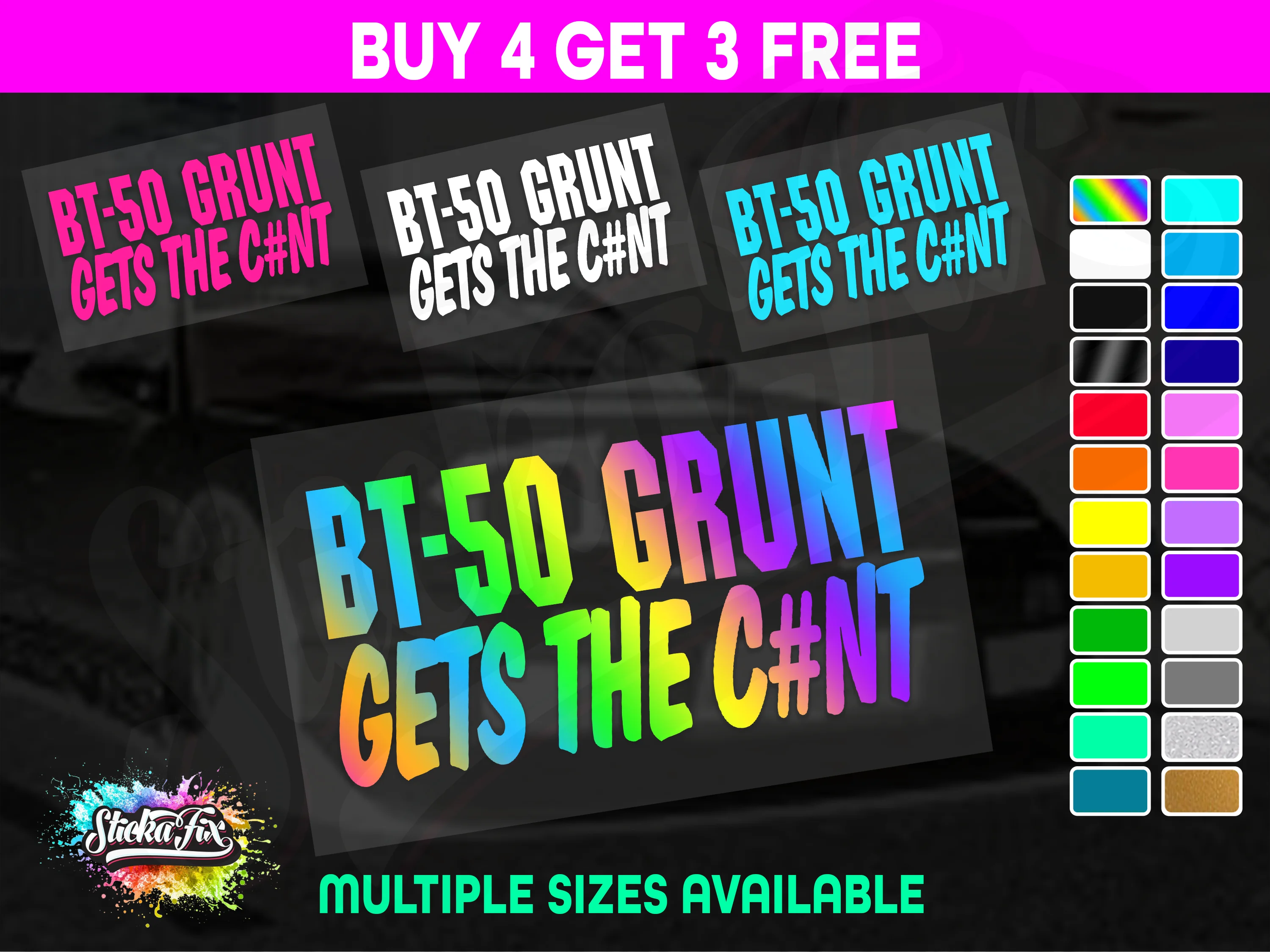BT50 Grunt Gets The CNT