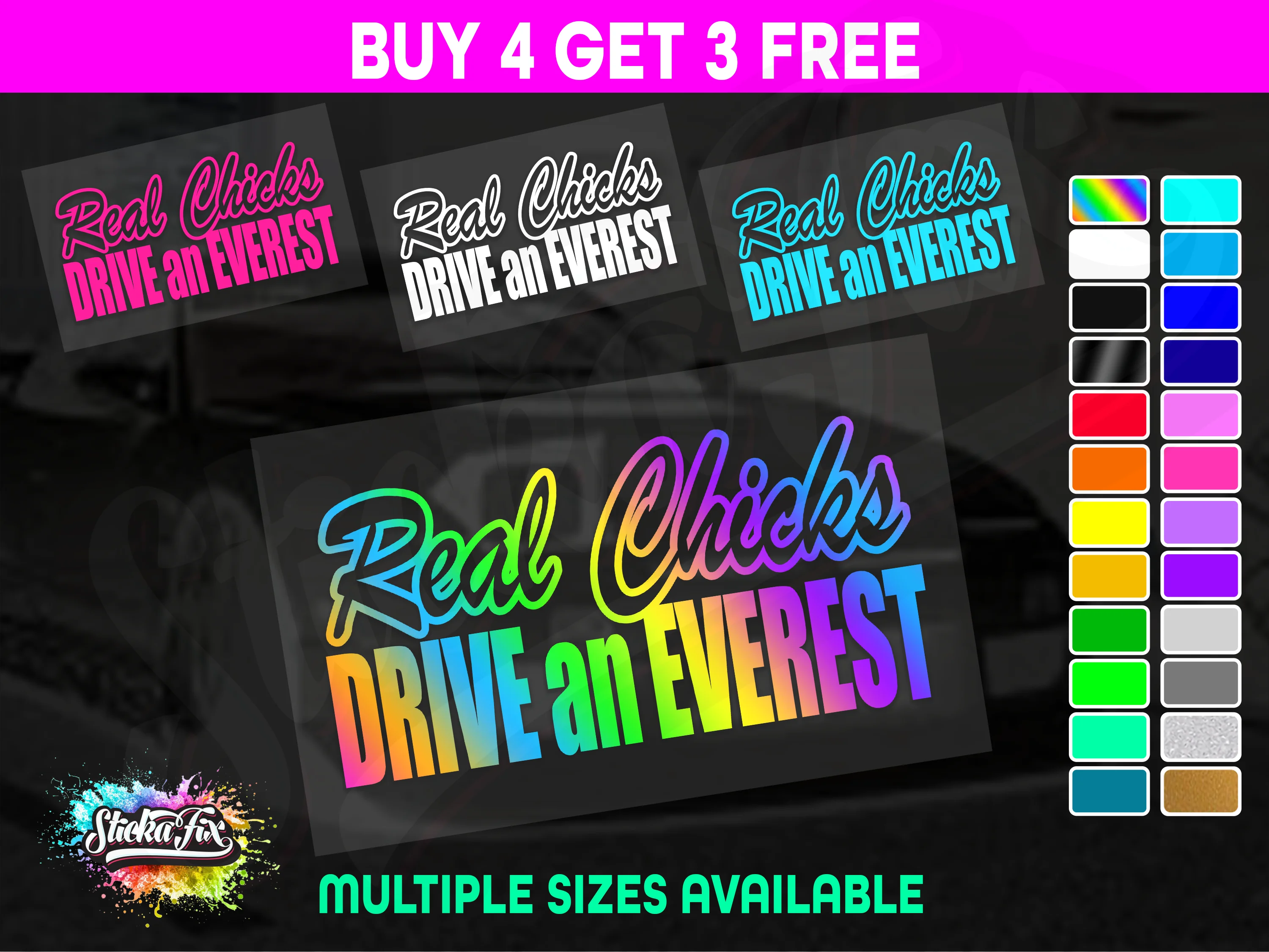 Real Chicks Drive an Everest