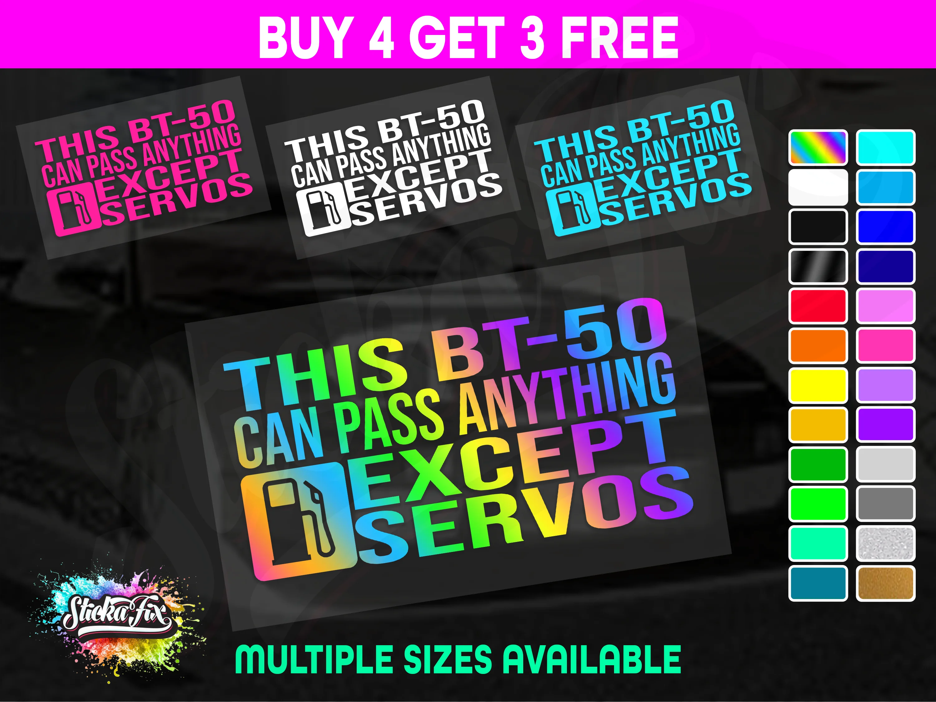 BT50 Can Pass Anything