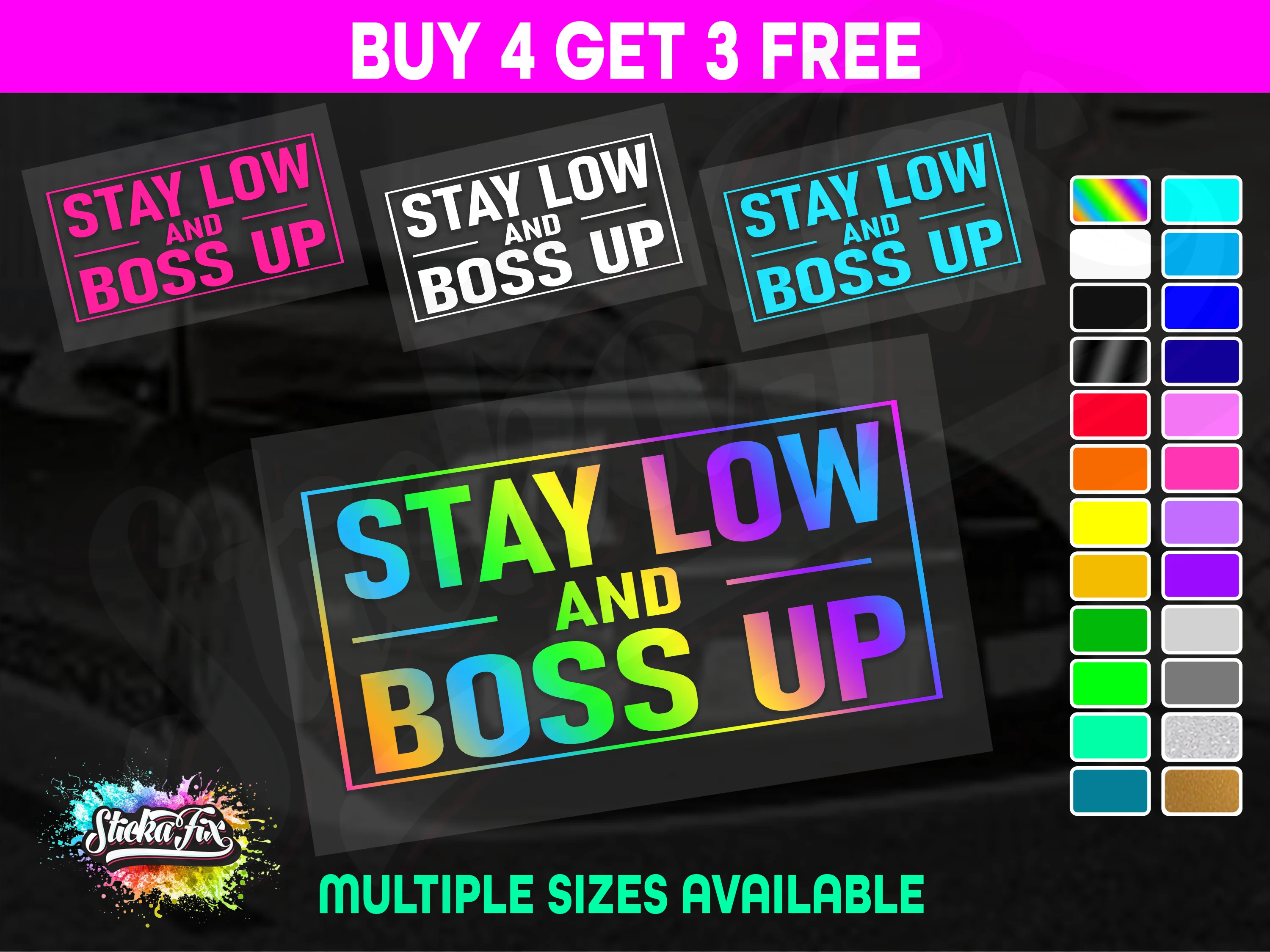 Stay Low And Boss Up