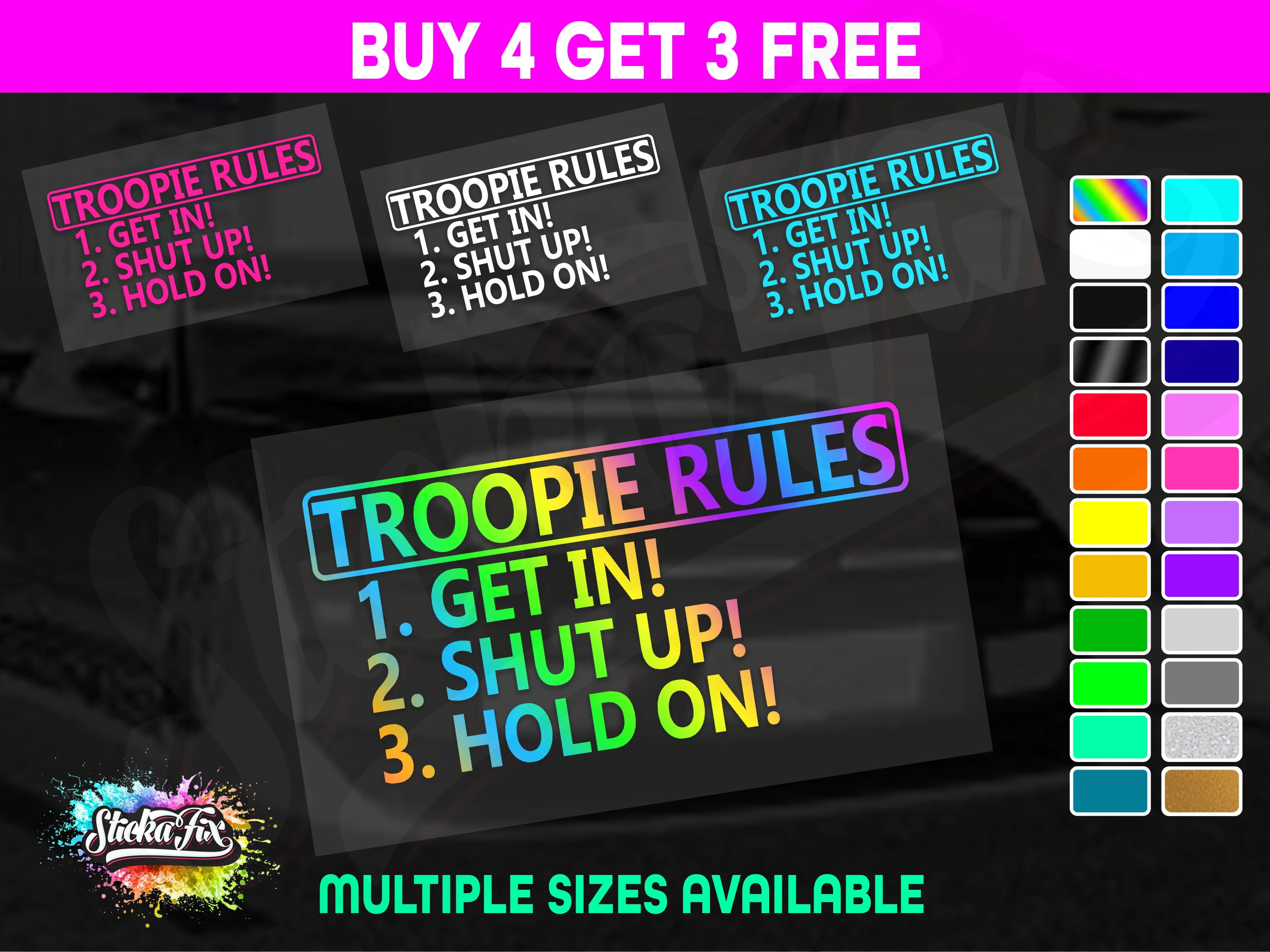 Troopie Rules