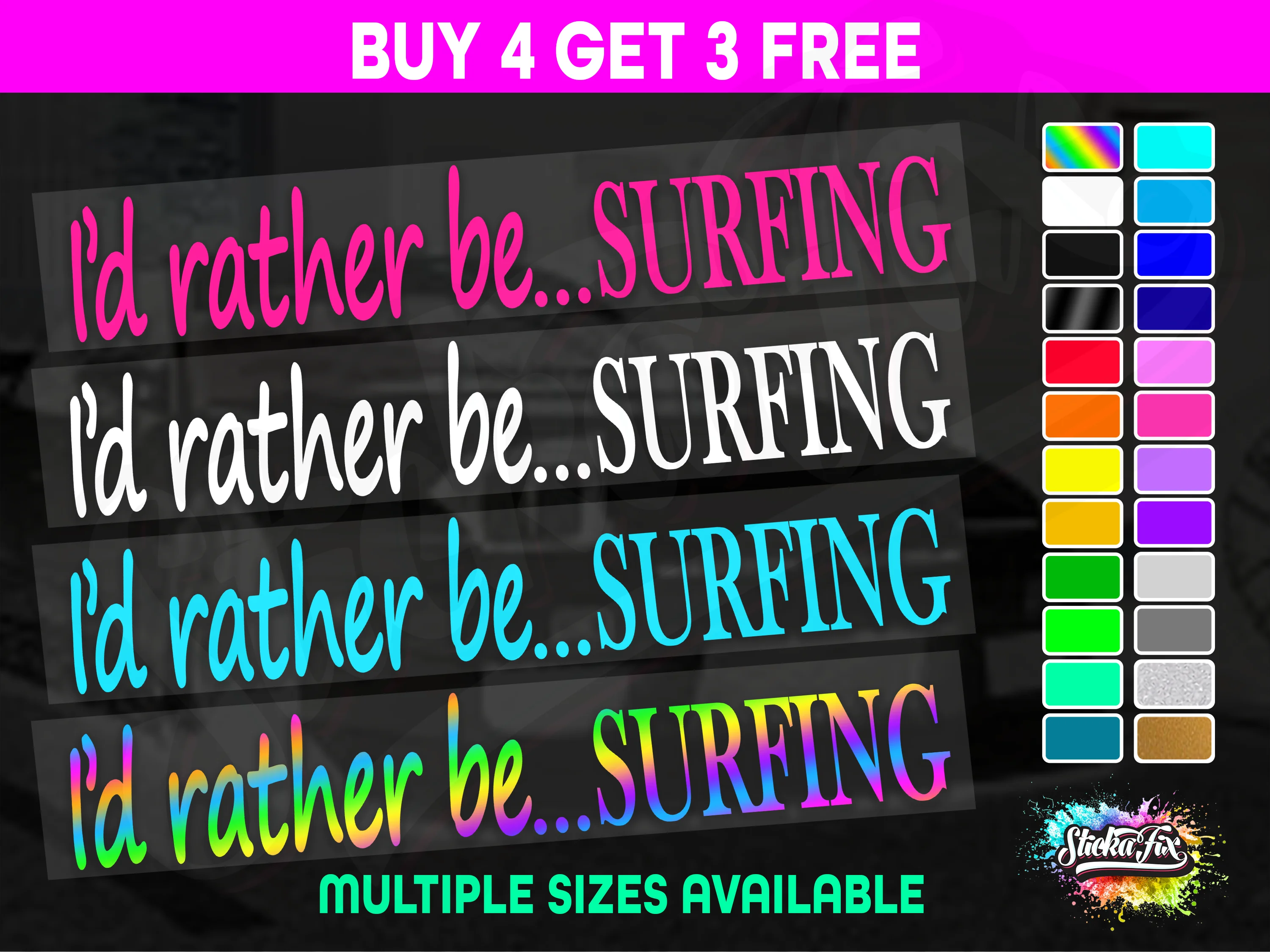 Id Rather Be Surfing