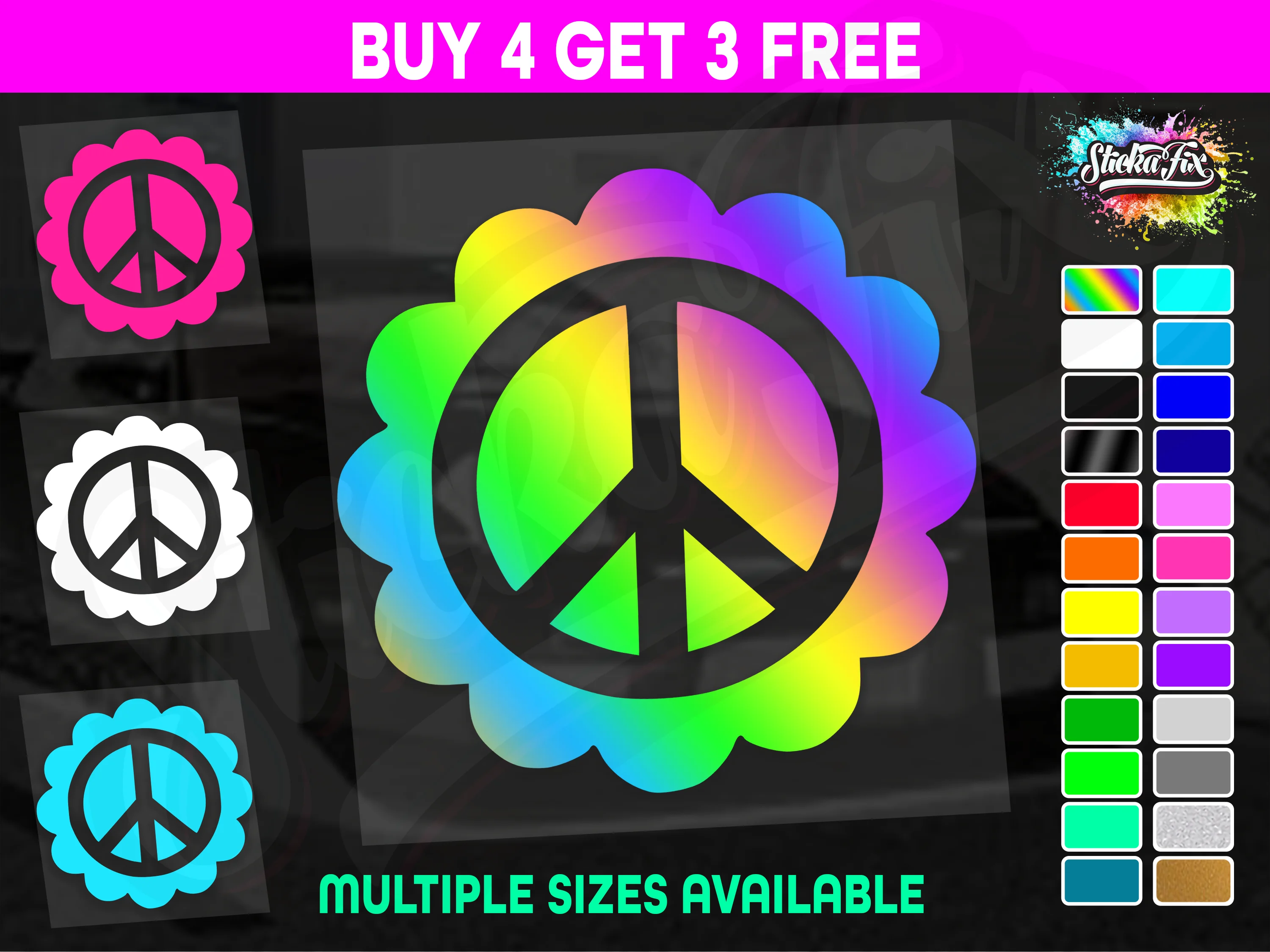 Peace Sign Flower