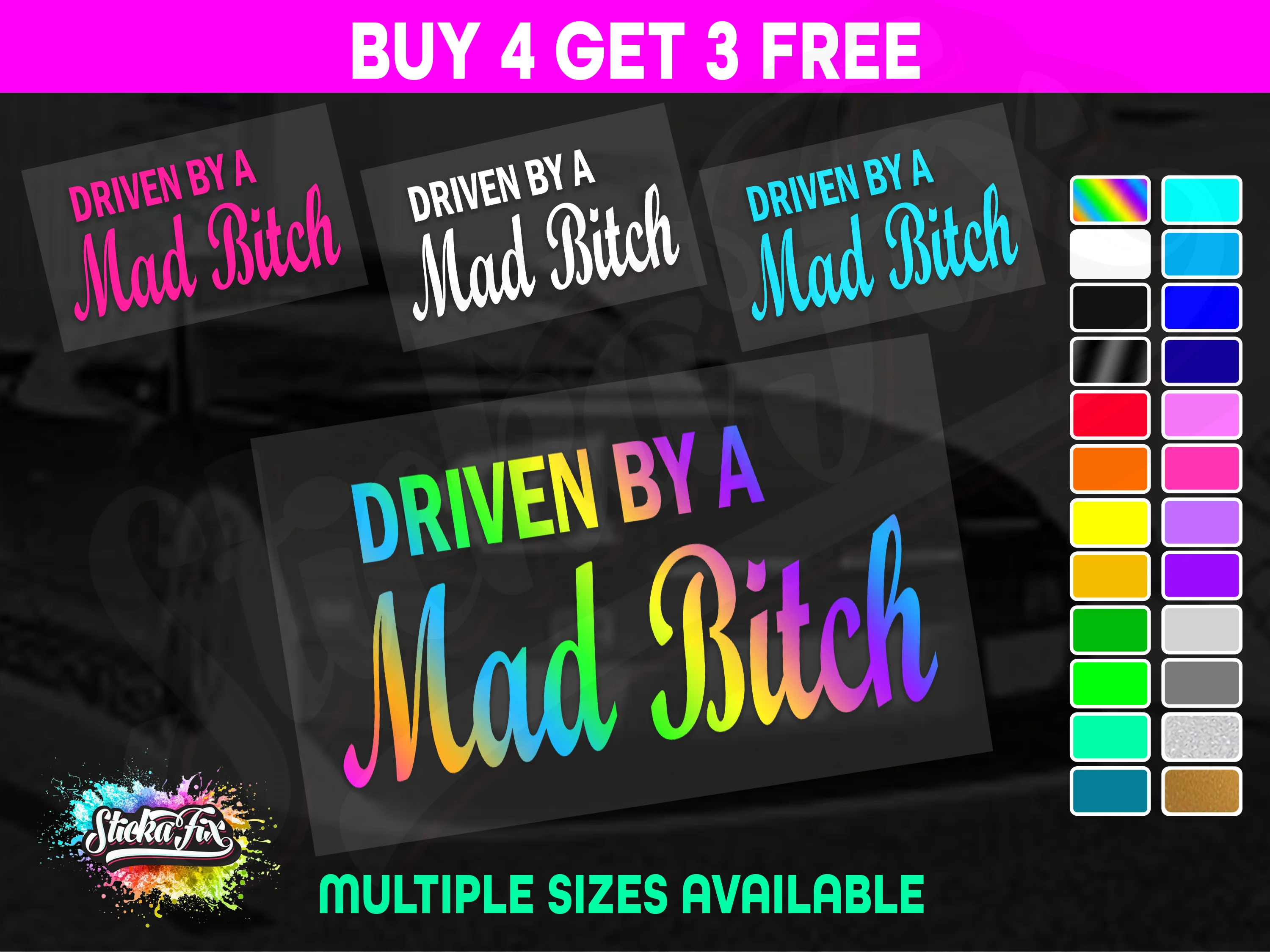 Driven By A Mad Bitch