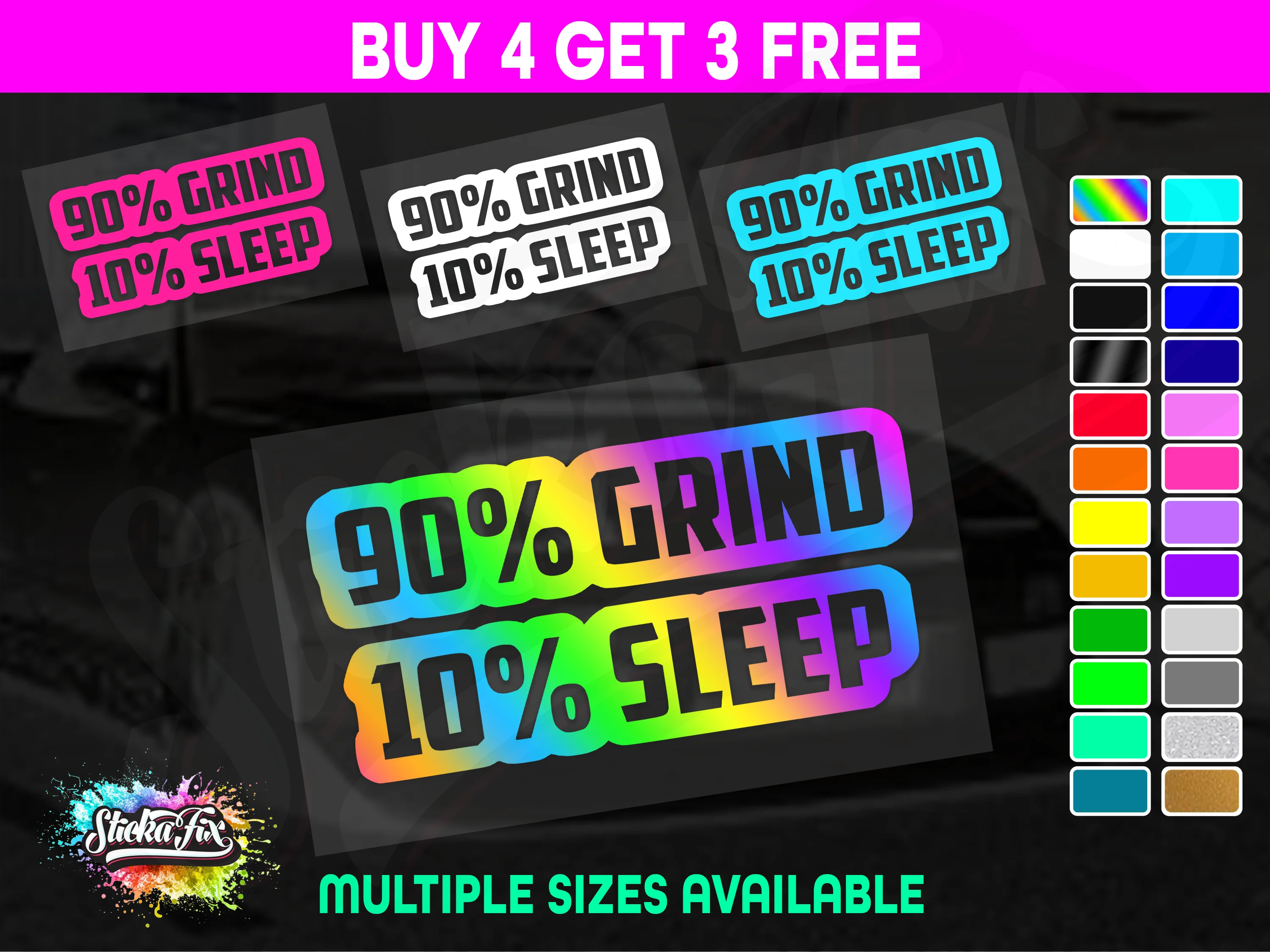 10% sleep