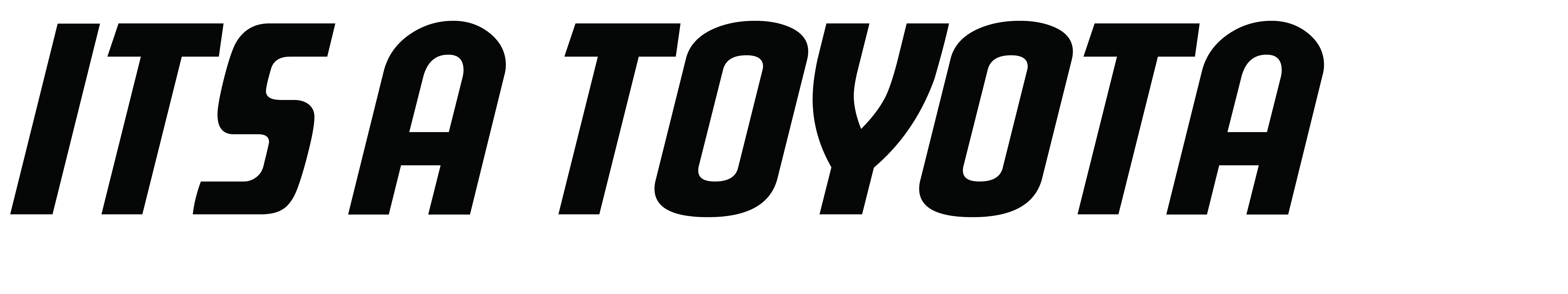 Its A Toyota