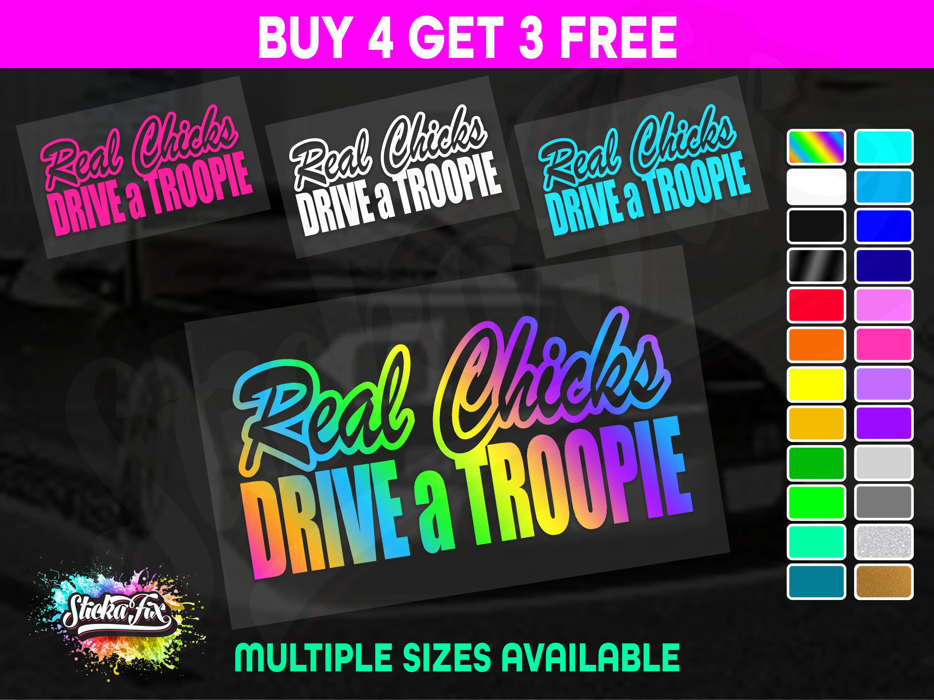 Real Chicks Drive A Troopie