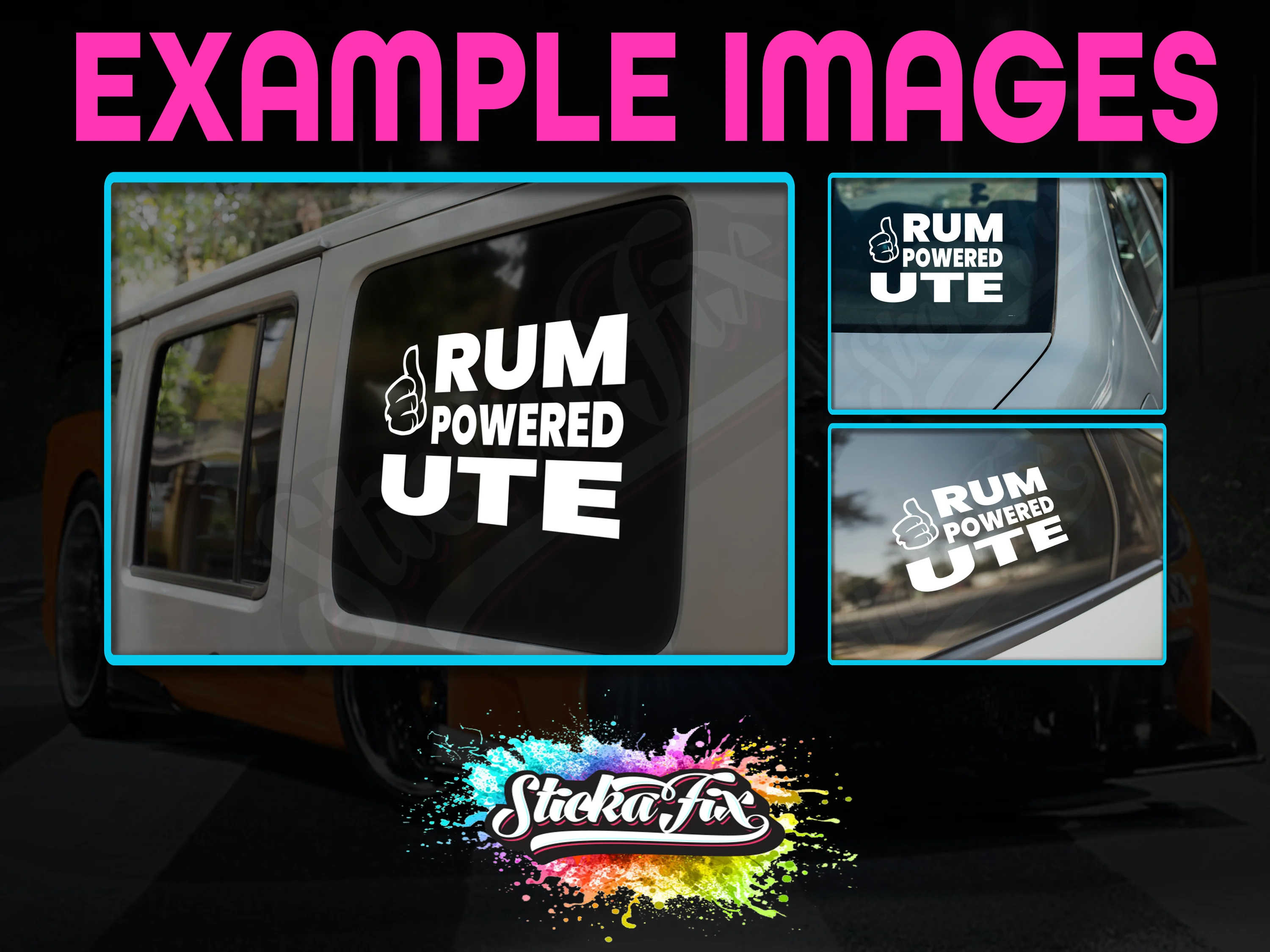 Rum Powered Ute
