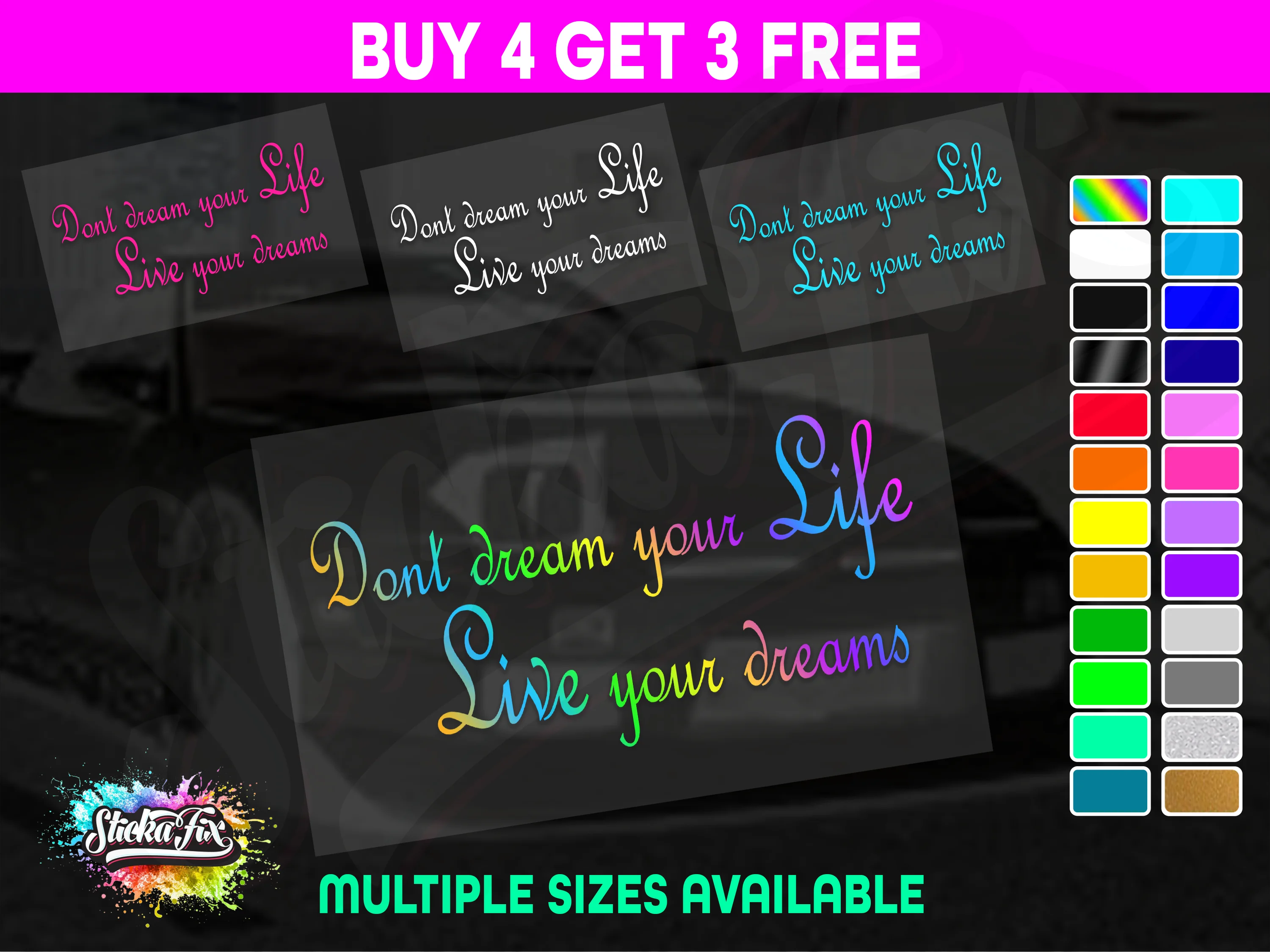 Dont Dream Your Life Live Your Dreams