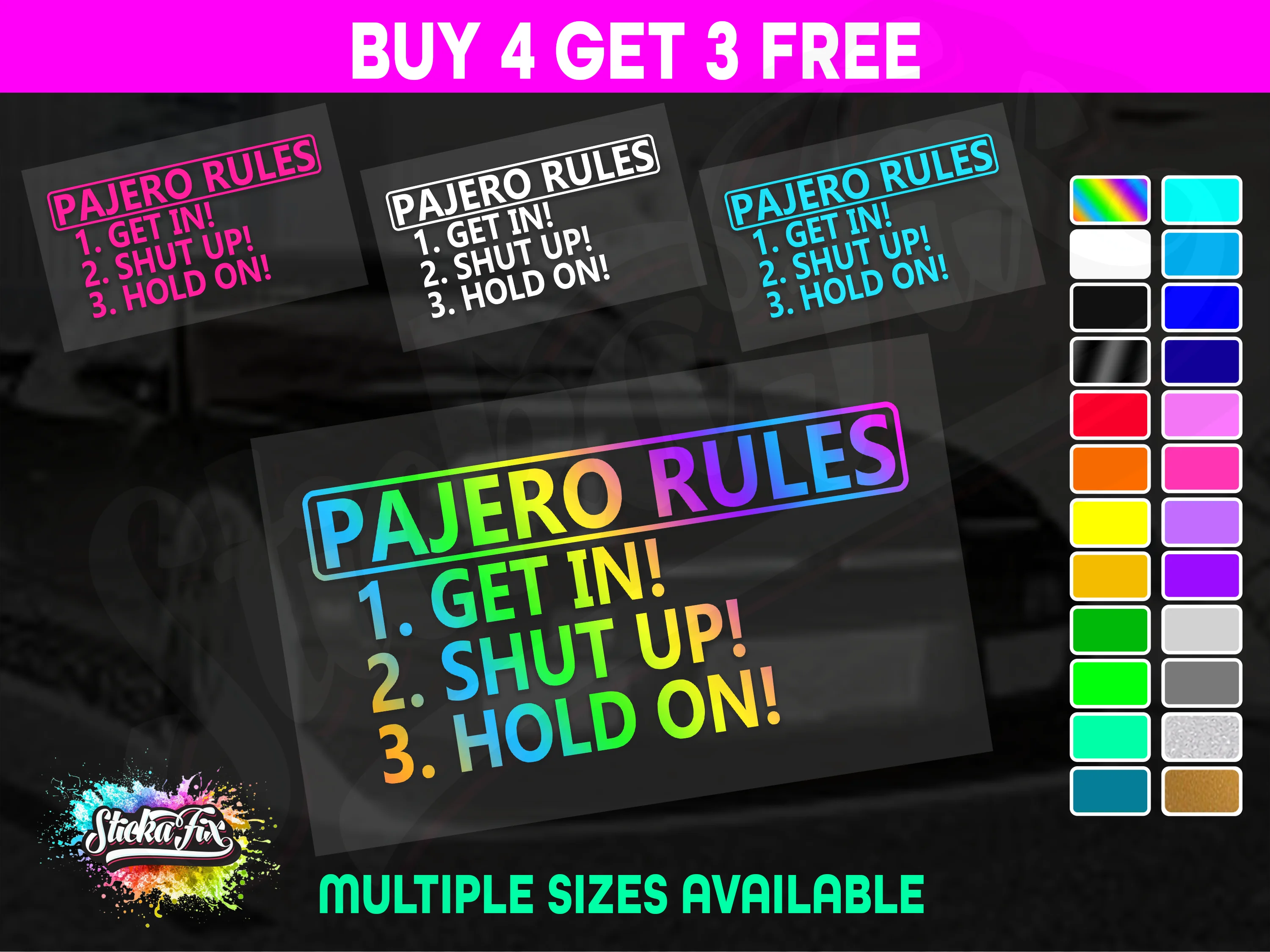 Pajero Rules