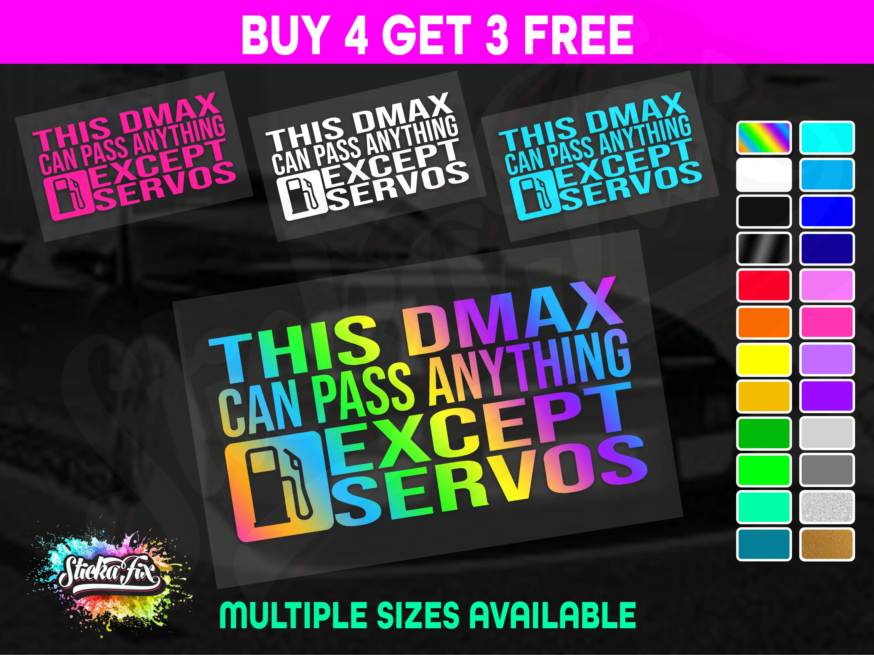 Dmax Can Pass Anything Except Servos