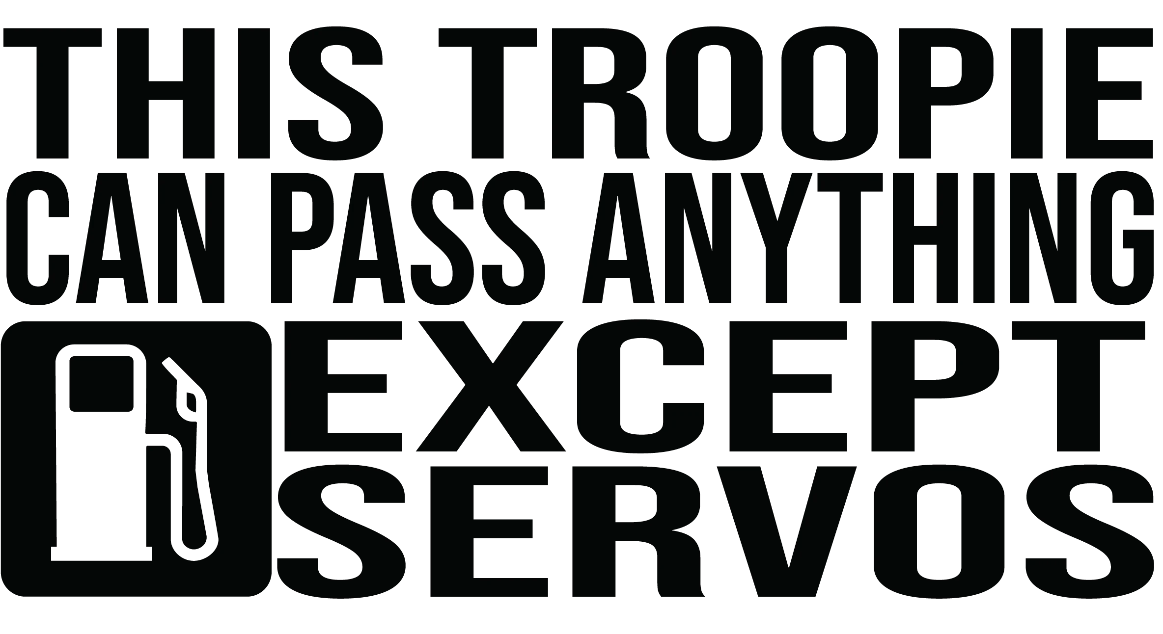 Troopie Can Pass Anything