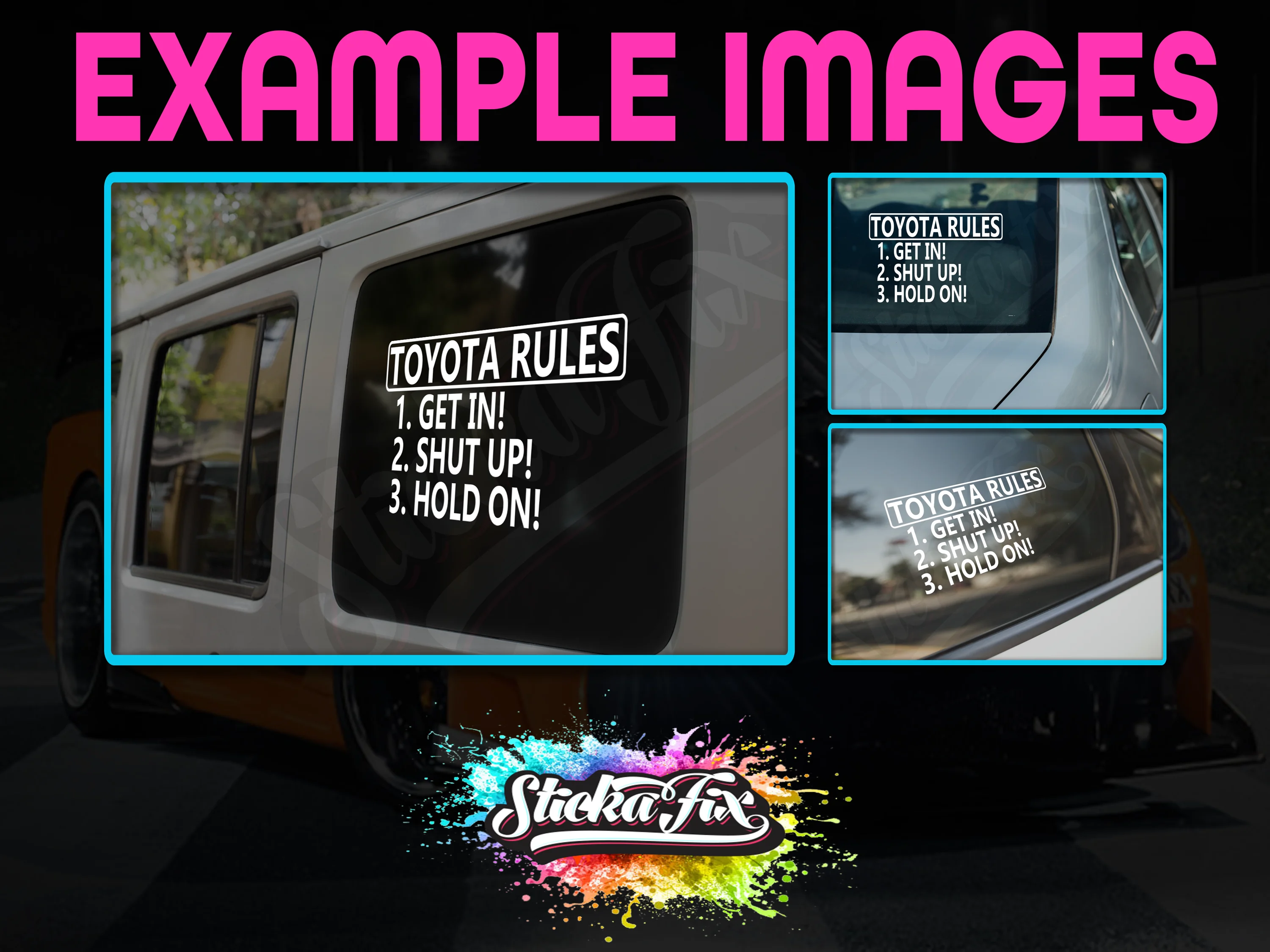 Toyota Rules