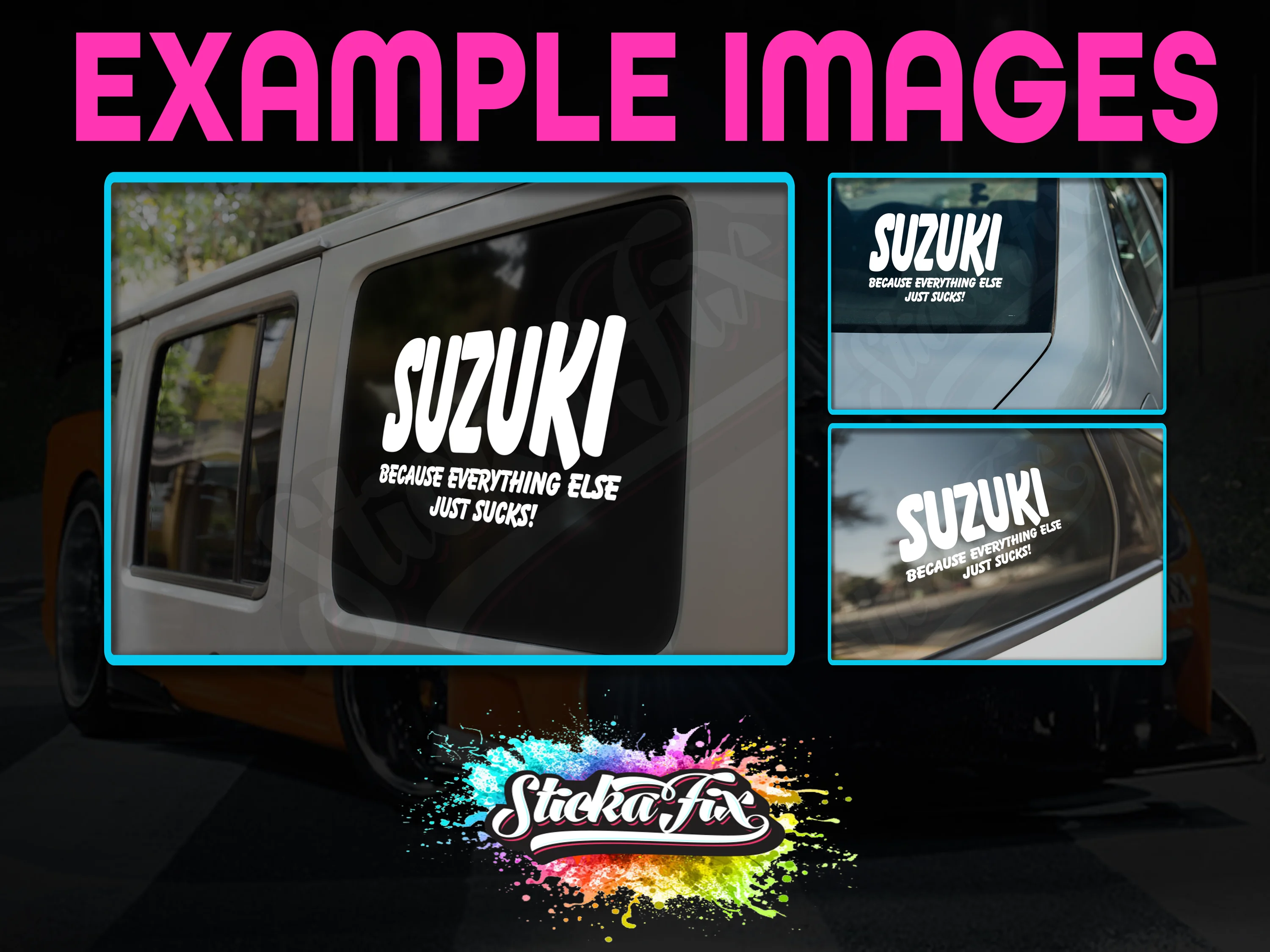 Suzuki Because Everything Else Just Sucks