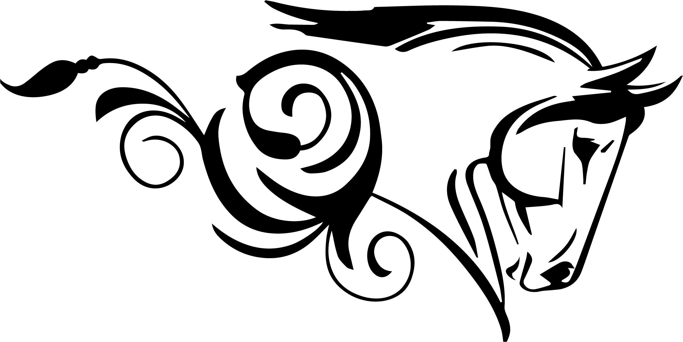 Horse Scroll